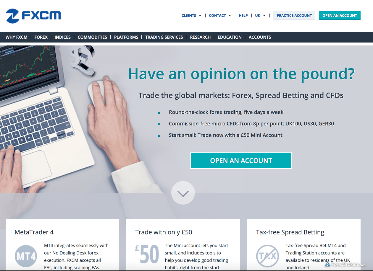 Forex com vs fxcm